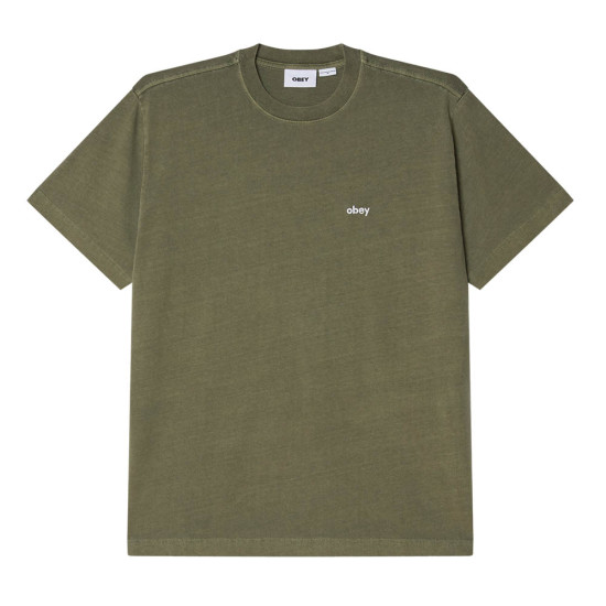 Obey Ανδρική κοντομάνικη μπλούζα Lowercase Pigment Tee
